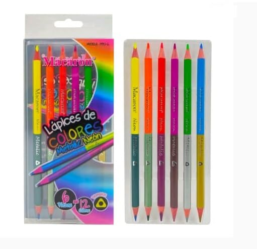 MACARON MCR-1990-2 METALLIC COLOUR PENCIL