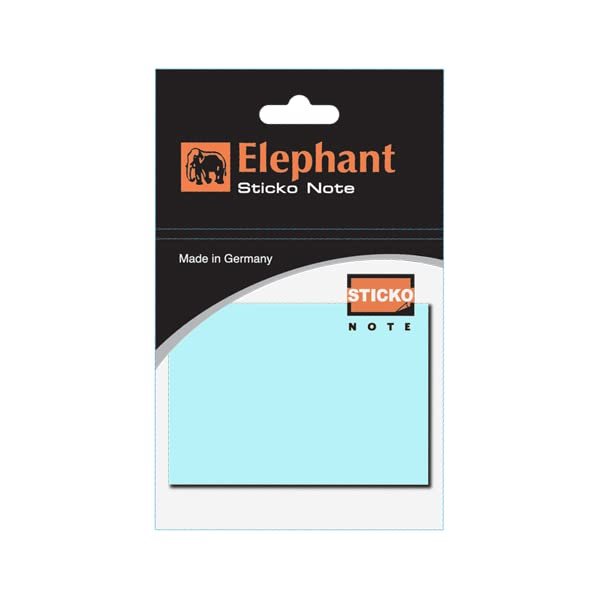 ELEPHANT 106911 3*3 STICKY NOTES BLACK