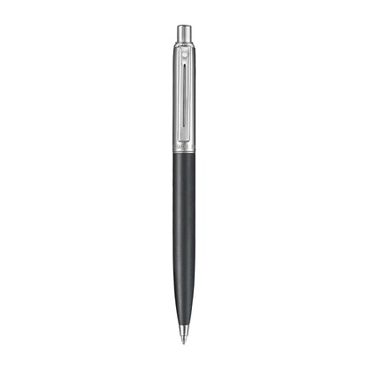 SHEAFFER 331 BRUSHED MATT BLACK CHROME TRIM BALL PEN