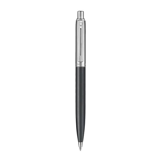 SHEAFFER 331 BRUSHED MATT BLACK CHROME TRIM BALL PEN