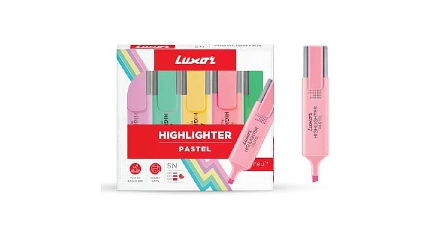 LU 1852 HIGHLIGHTER PASTEL CLR SET 125