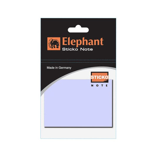 ELEPHANT 155032 3*3 STICKY NOTES PURPLE