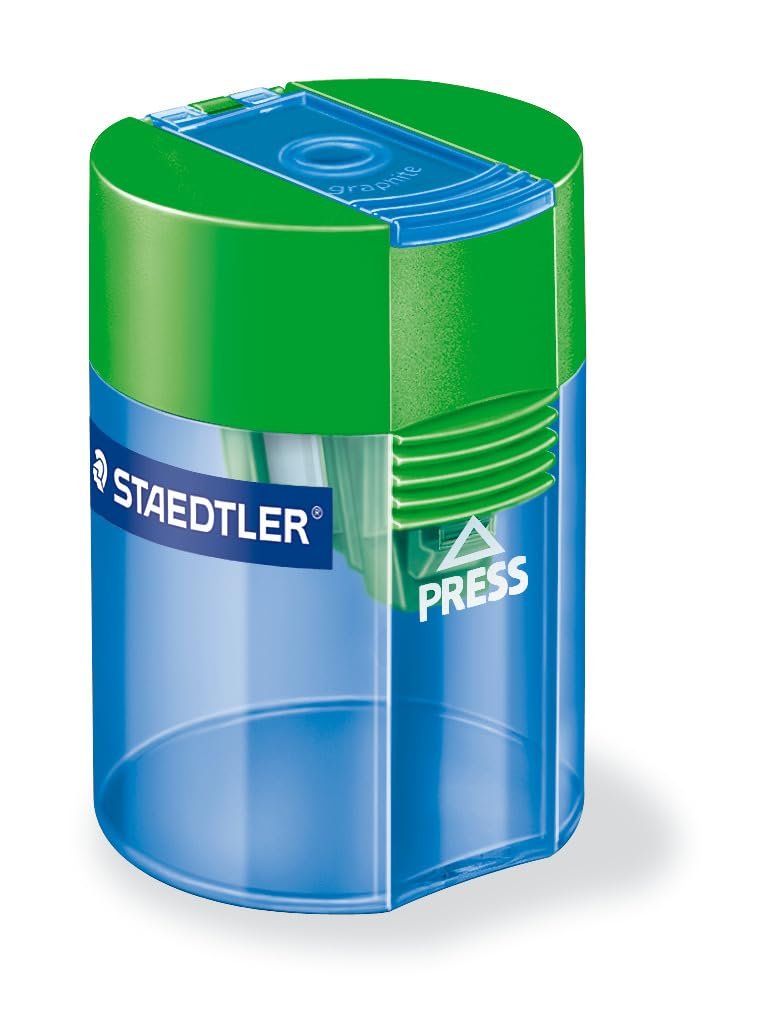STAEDTLER 511-006 ROUND TUB SINGLE HOLE SHARPENER