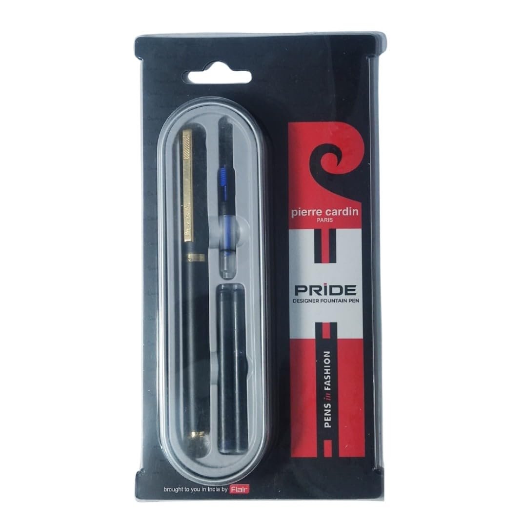 PIERRE CARDIN PRIDE FOUNTAIN PEN+2 INK CARTRIDGE