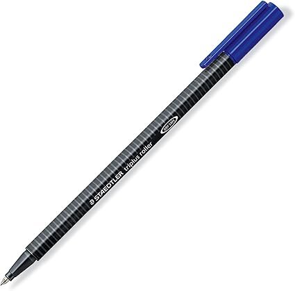 STAEDTLER 403-3 TRIPLUS ROLLER BALL BLUE PEN