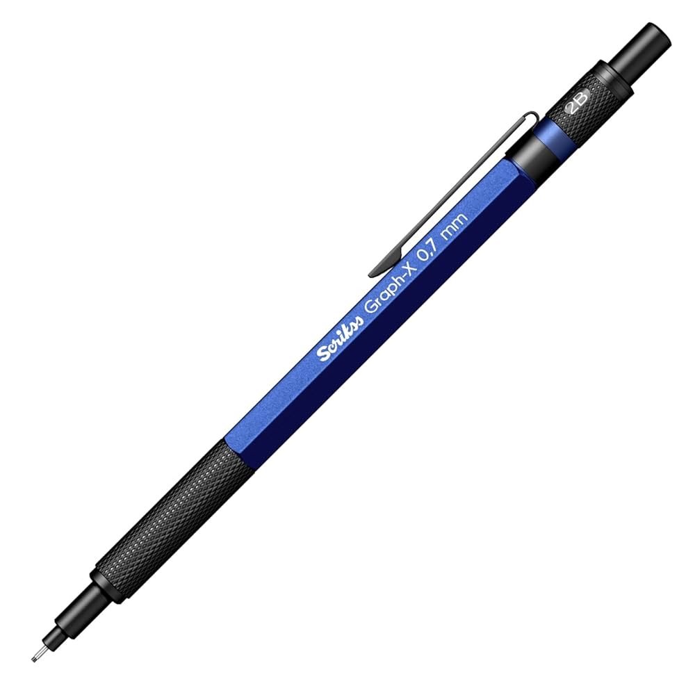 SCRIKSS 86183 0.7MM MECH PENCIL BLUE 825