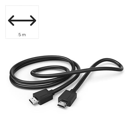 HAMA HDMI CABLE WITH ETHERNET 5M