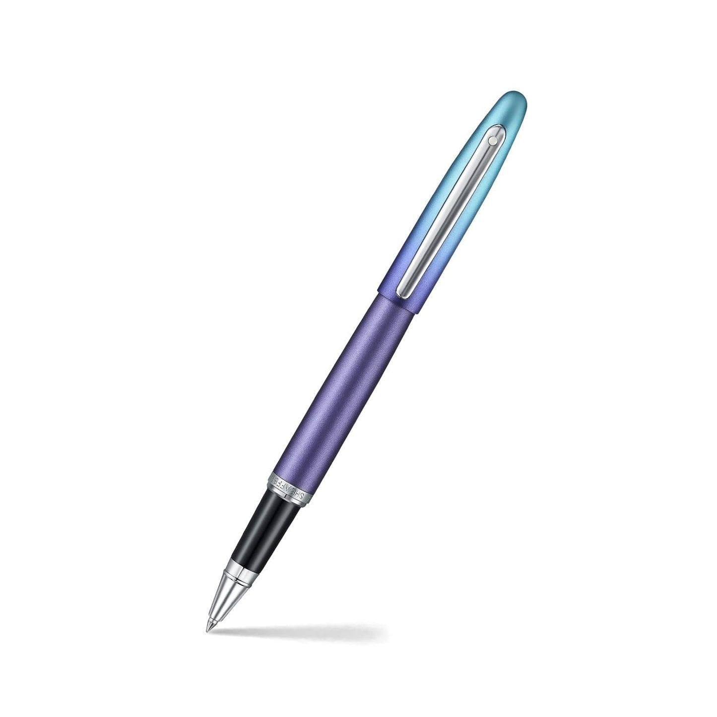 SHEAFFER 9430 EXPRESSIONS GRADIENT BLUE CHROME TRIM ROLLER BALL PEN