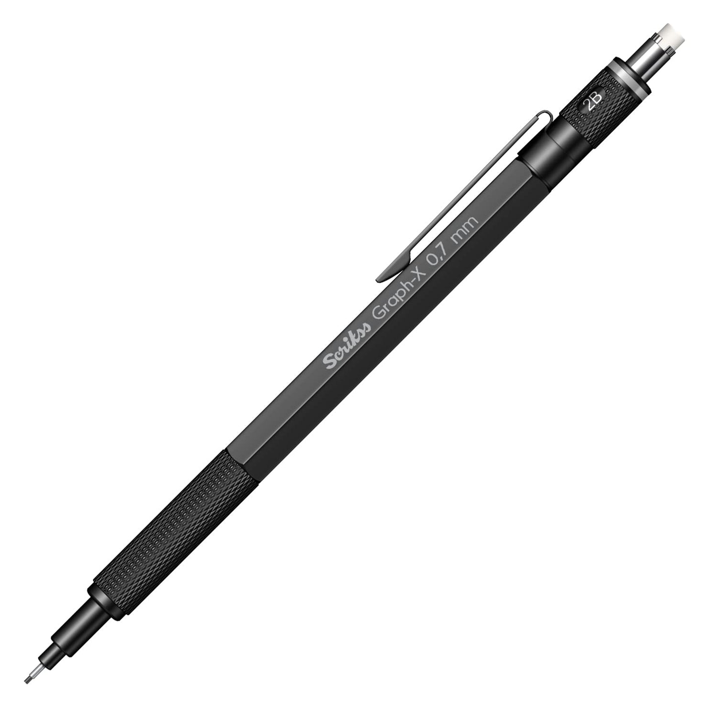 SCRIKSS 71325 0.7MM MEC PENCIL BLACK 825