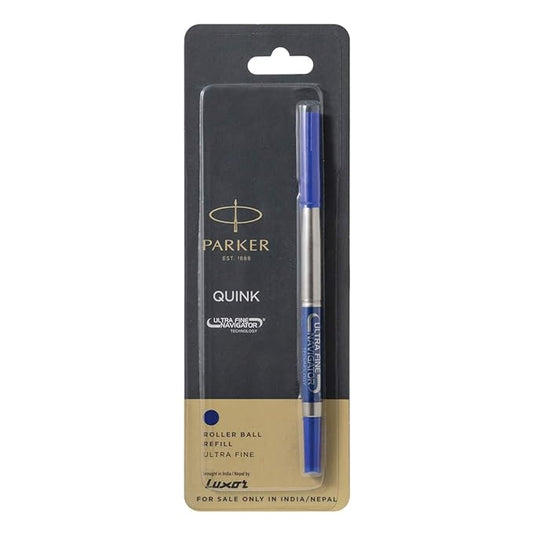 PARKER REFILL ULTRA FINE BLUE ROLLER BALL PEN