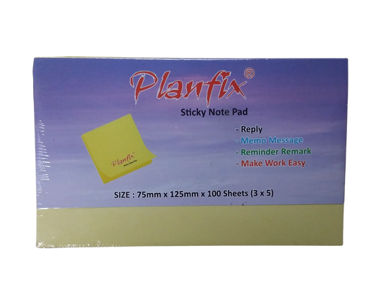 PF 005 STICKY PAD PLAIN 3X5 95