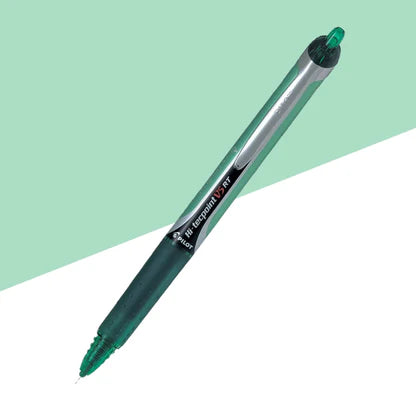 PILOT 1110 HI-TECPOINT V5 RETRACTABLE PEN - GREEN