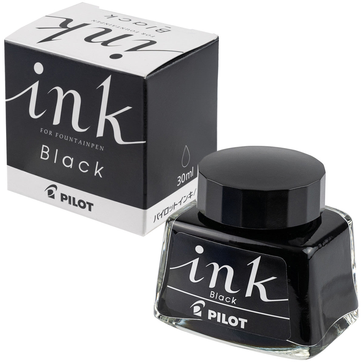 PILOT INK BLACK 30ML 480