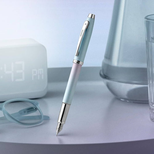 SHEAFFER 9376 EXPRESSIONS PEARL GRADIENT CHROME TRIM FOUNTAIN PEN