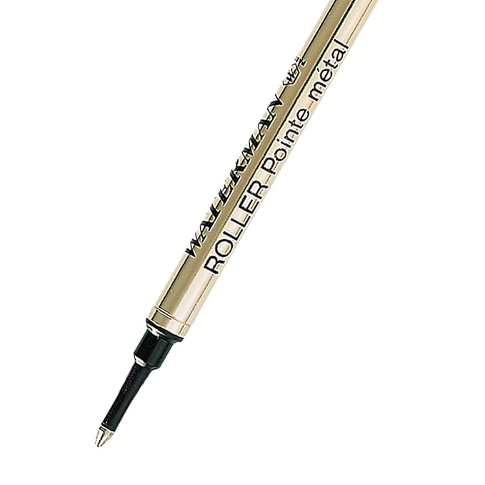 WATERMAN REFILL BLACK FINE ROLLER BALL 0.8MM