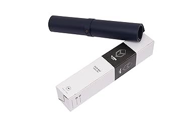 V-CUBE LEATHER DESK MAT NAVY BLUE