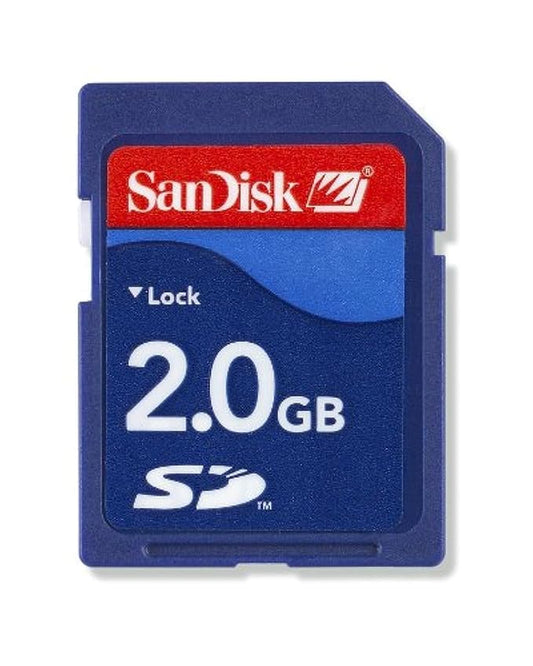 SANDISK SD 2GB SA CARD
