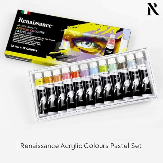 RENAISSANCE 275891 ACRYLIC PASTEL 12 SET