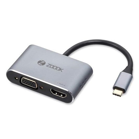 ZOOOK 4-IN-1 TYPEC ADAPTER C-HUB I4