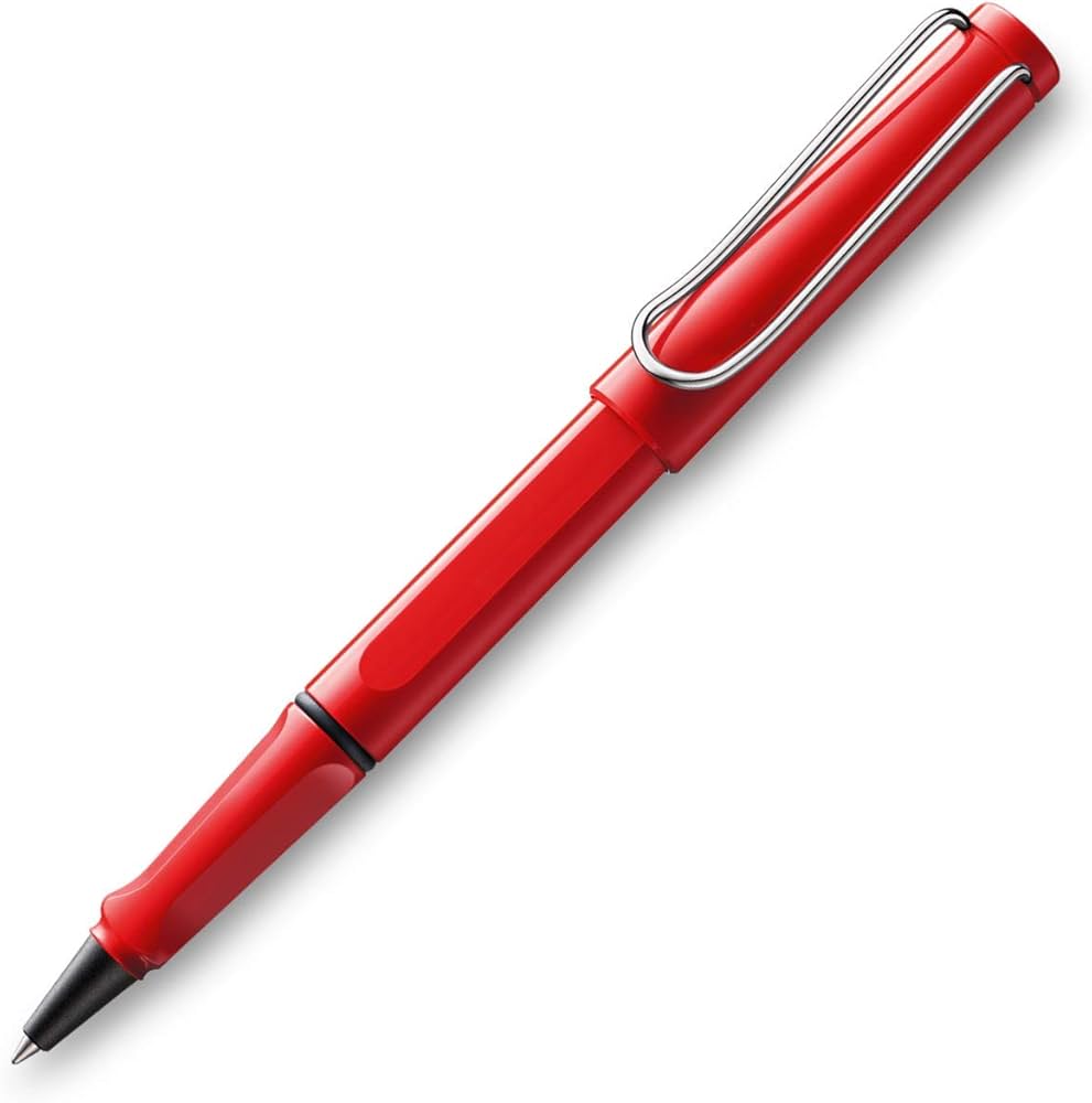 LAMY SAFARI M63 RED ROLLER BALL PEN