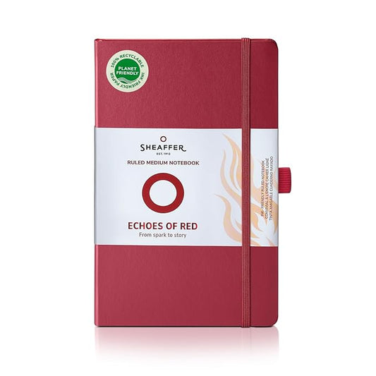 SHEAFFER 36585 ECHOES OF RED A6 NOTEBOOK RED