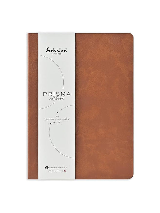 SCHOLAR PSM2T PRISMA NOTEBOOK A5 TAN