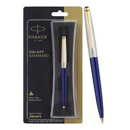 PARKER GALAXY STANDARD GOLD TRIM BALL PEN