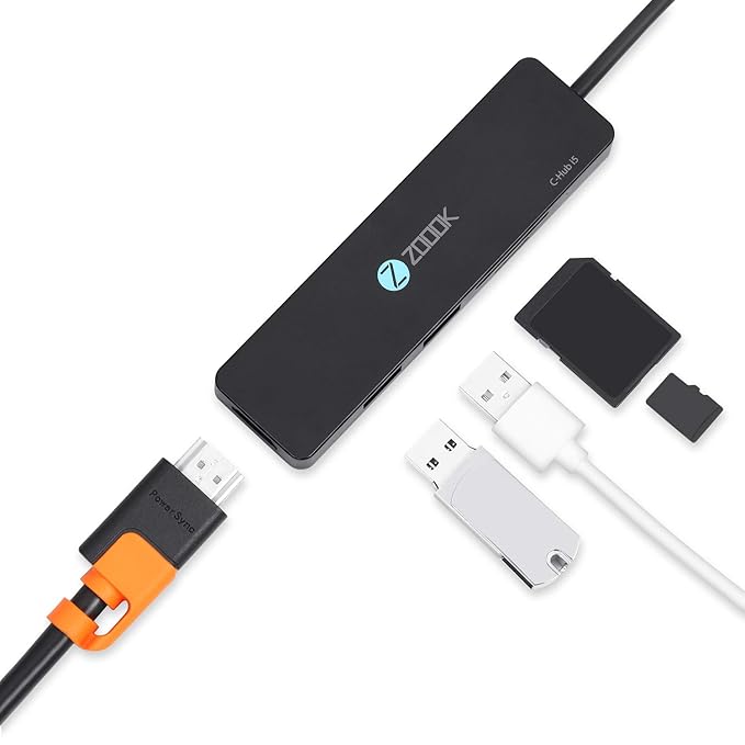 ZOOOK 5-IN-1 USB C-HUB I5