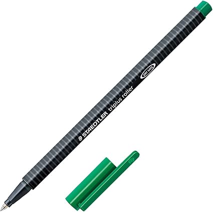 ST 334-5 TRIPLUS FINELINER GREEN PEN 100