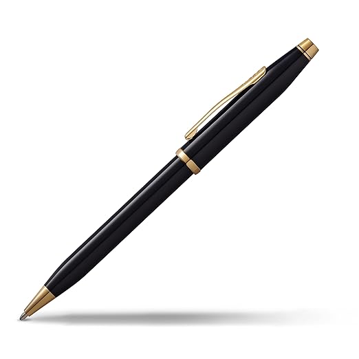 CROSS 412WG-1 CENTURY-II LACQUER BLACK BALL PEN