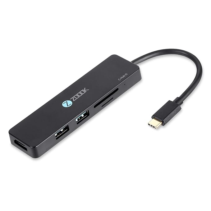ZOOOK 5-IN-1 USB HUB C-HUB I
