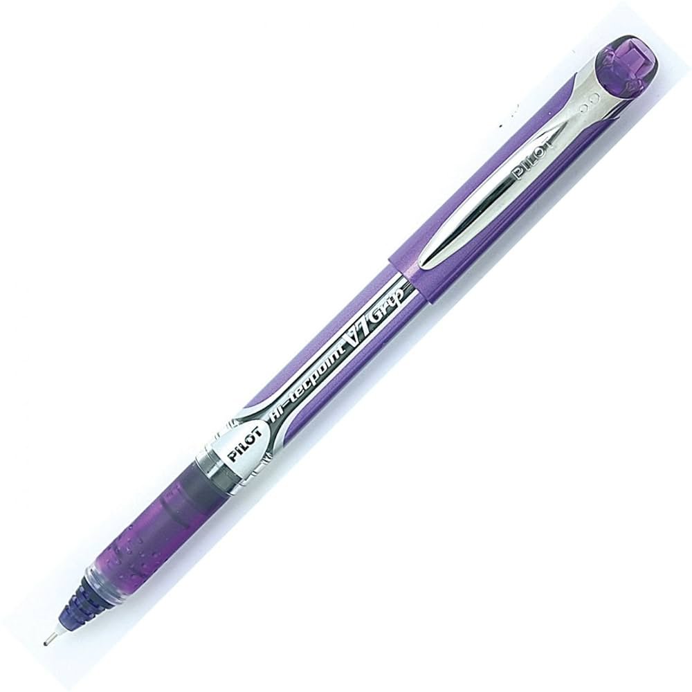 PILOT 1107 HI-TECPOINT V7 GRIP PEN - VIOLET