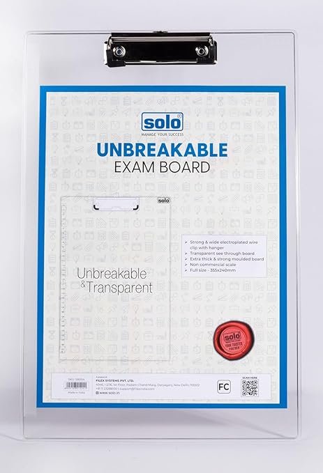SOLO SB 002 EXAM BOARD