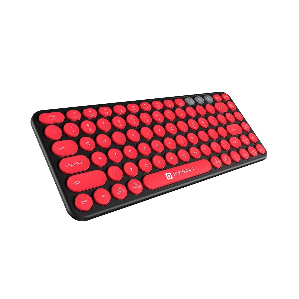 PORTRONICS 347 BUBBLE 2.0 WIRELESS KEYBOARD BLACK 2499