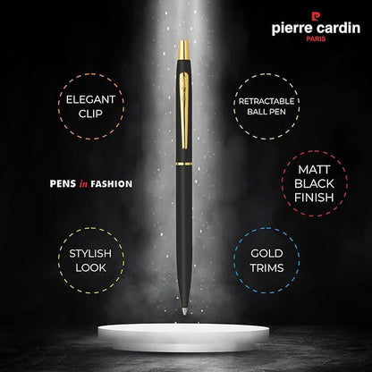 PIERRE CARDIN PLATINA BALL PEN + KEYCHAIN