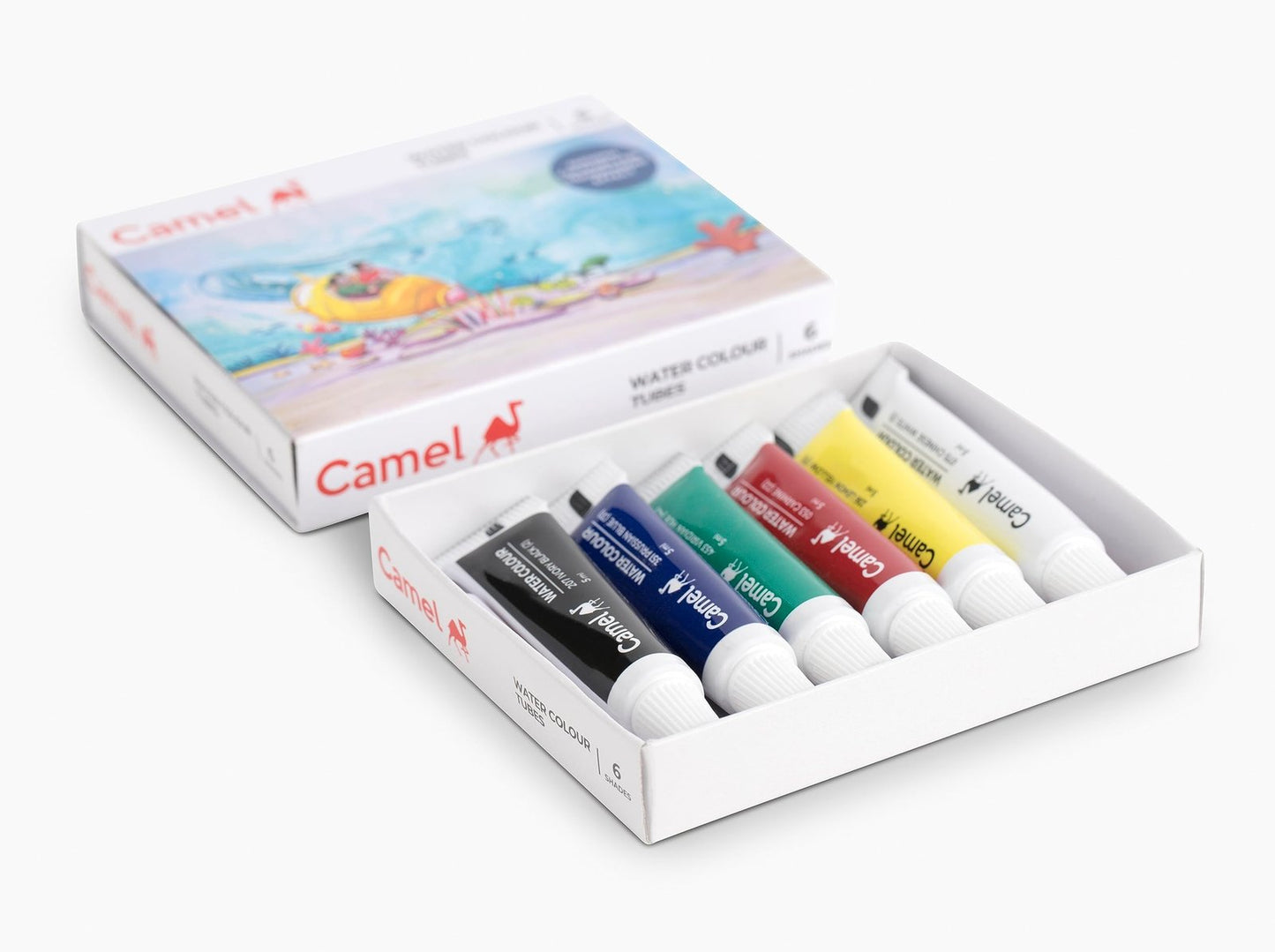 CAMEL WATER COLOR TUBE 6 SHADES