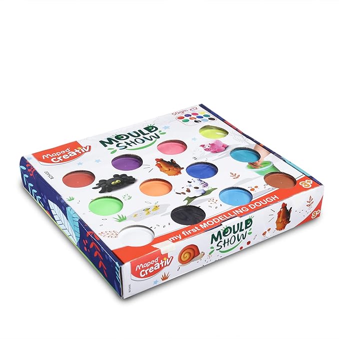 MAPED 825400 MOUDELLING DOUGH 50GX12