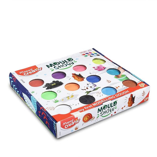 MAPED 825400 MOUDELLING DOUGH 50GX12