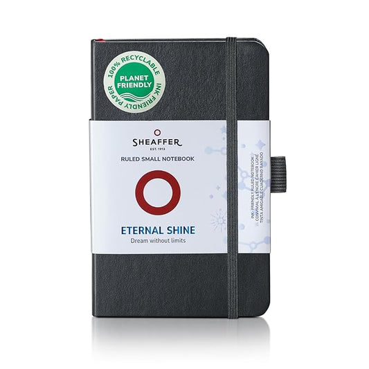 SHEAFFER 36595 ETERNAL SHINE A5 NOTEBOOK BLACK