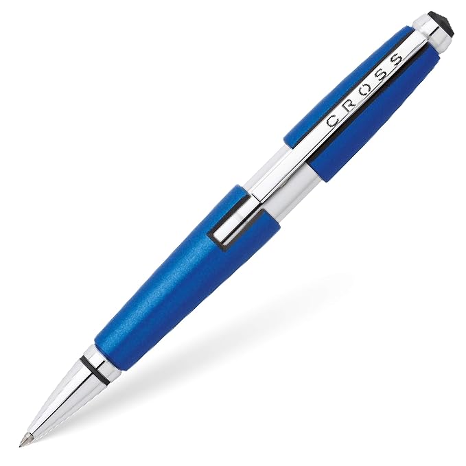 CROSS AT0555-3 EDGE BLUE ROLLER BALL PEN