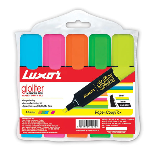 LUXOR 886 HIGHLIGHTER SET