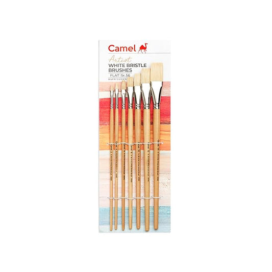 CAMLIN BRUSH FLAT (SR 56) SET 7PC