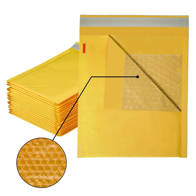 PAPER ENVELOPE 10 X 12 BUBBLE PACK OF 50PCS