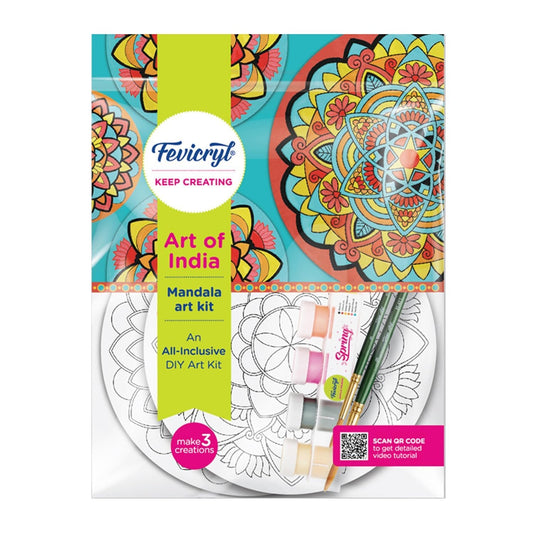 FEVICRYL ART OF INDIA MANDALA TRADITIONAL ART KIT