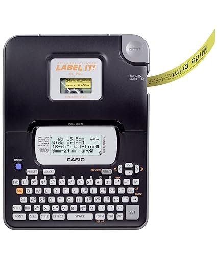 CASIO KL 820W EZ LABEL PRINTER