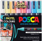 UB 5M POSCA MARKER SOFT SET 8C 1200