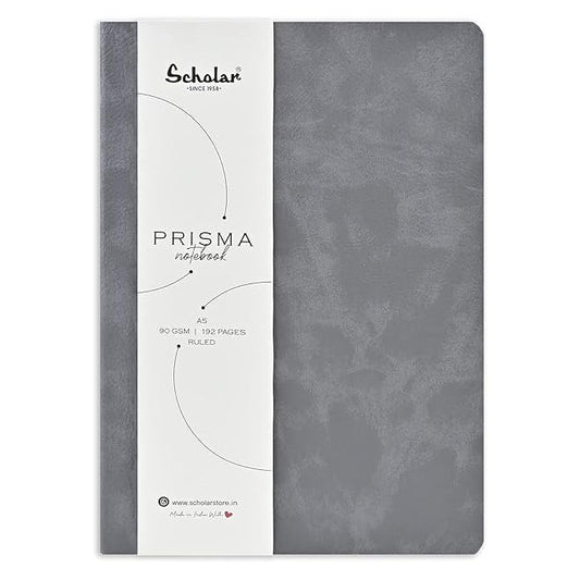 SCHOLAR PSM2GY PRISMA NOTEBOOK A5 GREY