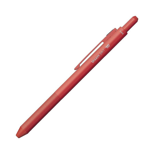 OHTO MF-25B3 BLOOM 3IN1 MULTIFUNCTION PEN (RED,BLACK,MECHANICAL PENCIL 0.5MM) RED