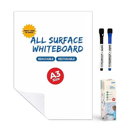 SOLO AWSA3 A3 ALL SURFACE WHITE BOARD