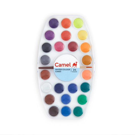 CAMEL WATER CAKE 24 COLOUR +1 BRUSH
